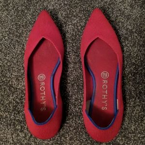 EUC Rothy’s Pointed-Toe Flats, Sz 9
